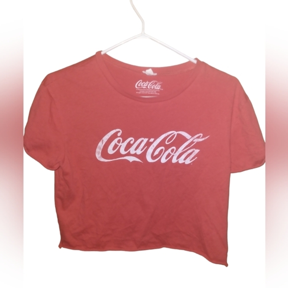 Garage Tops - Garage Red Coca-Cola Crop Top Size Medium